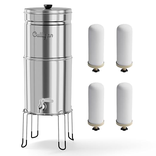 Culligan MaxClear 2.25 Gallon Gravity Water Filter System, Polished by CulliganWater