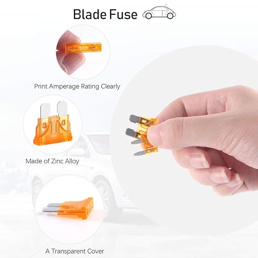 250pcs US Grade Automotive Fuses Assortment Kit Standard & Mini Car Blade Fuses - Image 3