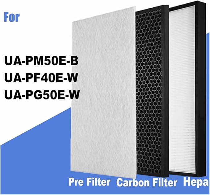 UZ-PM5HF UZ-PM5DF Replacement Air Purifier Filter，Compatible - Image 2