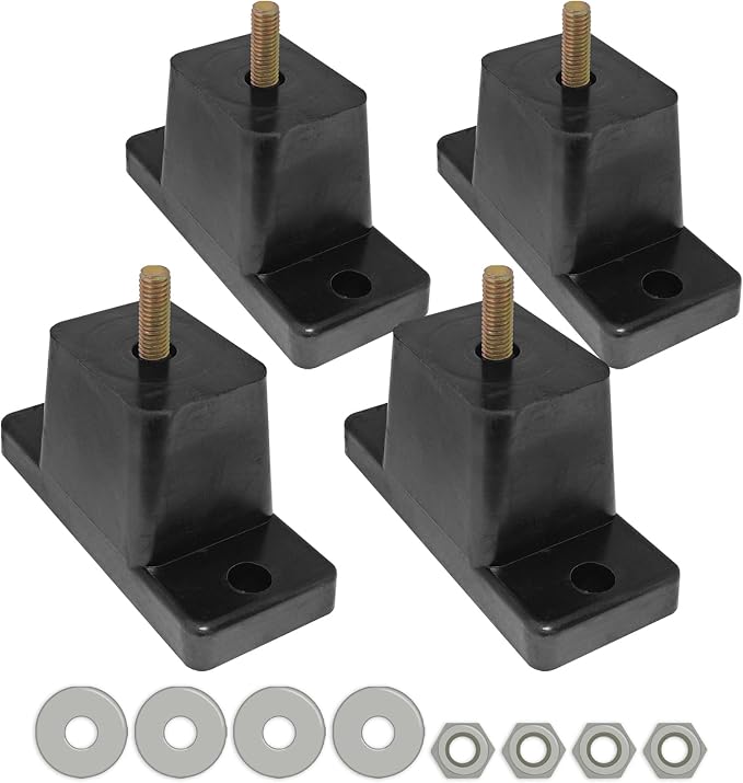 Anti-Vibration Rubber Mounting Pad Kit by YEUNAS