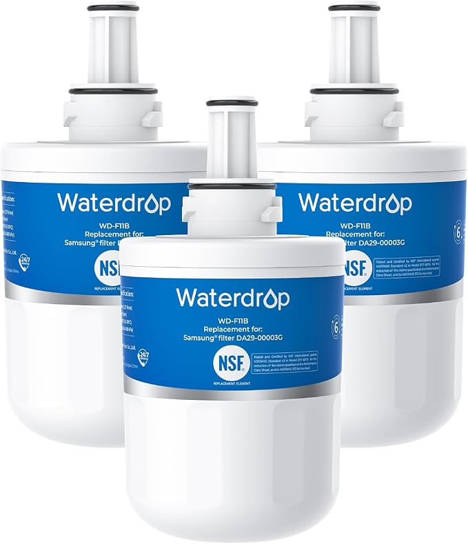 Waterdrop DA29-00003G Refrigerator Water Filter, Replacement by Waterdrop