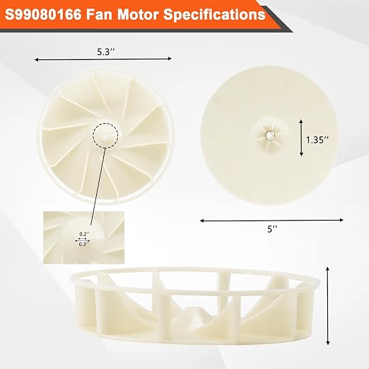 Hiorucet S99080166 BP28 Fan Motor - Image 5