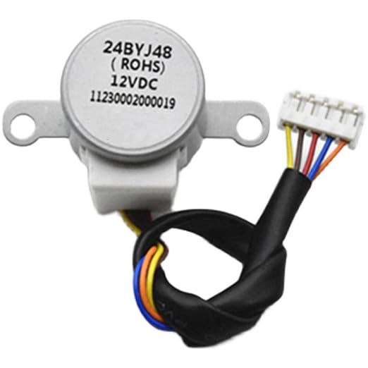 24BYJ48 Pendulum Wind Blade Synchronous Motor 1/1.5HP 12V DC Stepping Sweeping by NUHFUFA