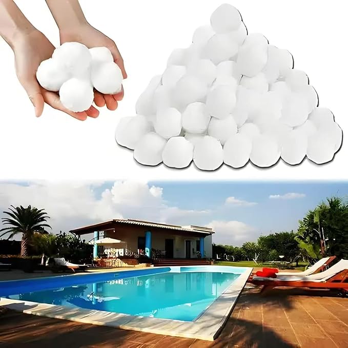 3 lbs Pool Filter Ball, for Swimming Pool Sand Filter, Lightweight Reusable - Image 6