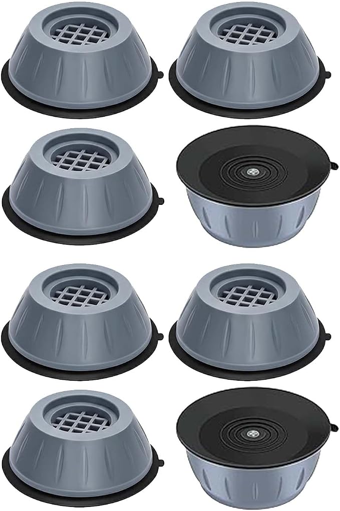 Sakerplus Anti Vibration Pads for Washing Machine, Anti-Vibration Support by SakerPlus