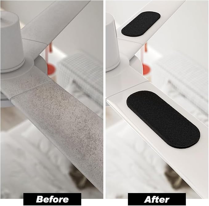 Ceiling Fan Filters for Blades Fan Blade Air Purifier Pads Unscented Activated - Image 4