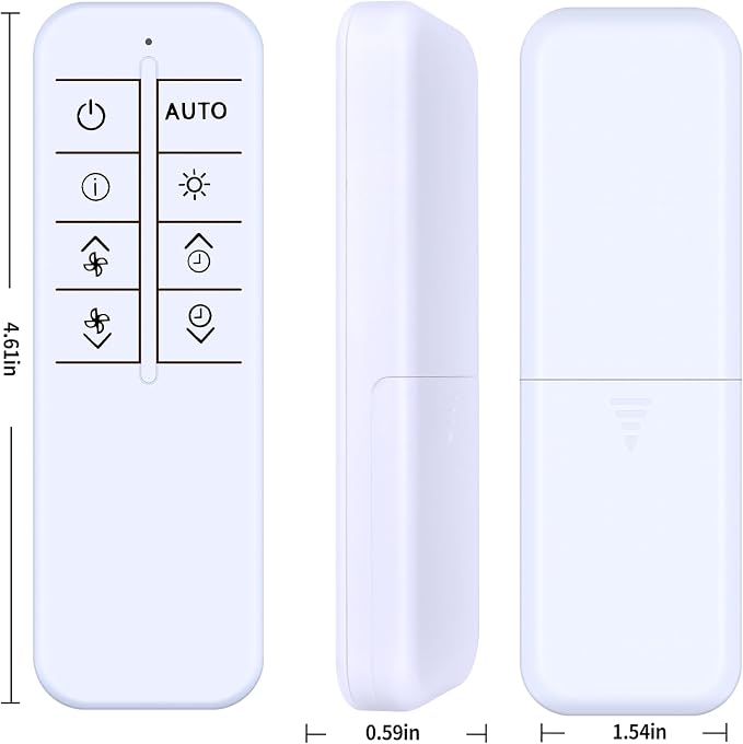 Replacement Remote Control for Shark Air Purifier HP300 HP301 HP302 HP130 HP132 - Image 7
