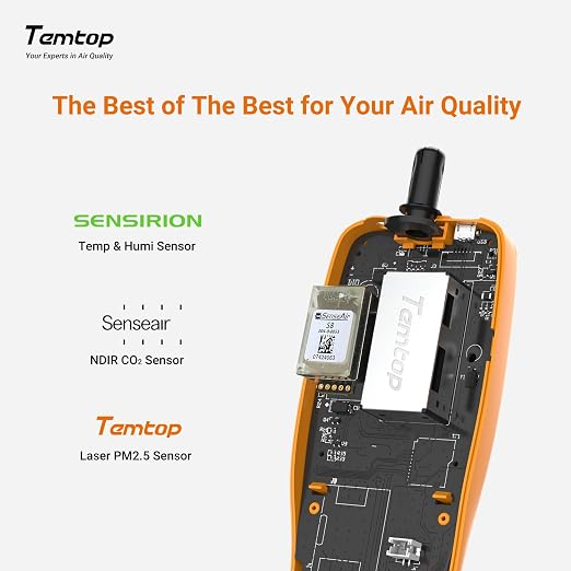 Temtop Advanced Air Quality Monitor - Image 5