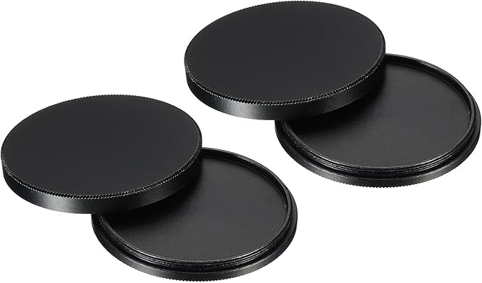 PATIKIL 49mm Lens Cap, 2 Pack Camera Lens Cap Cover Universal Front Metal Lens by PATIKIL