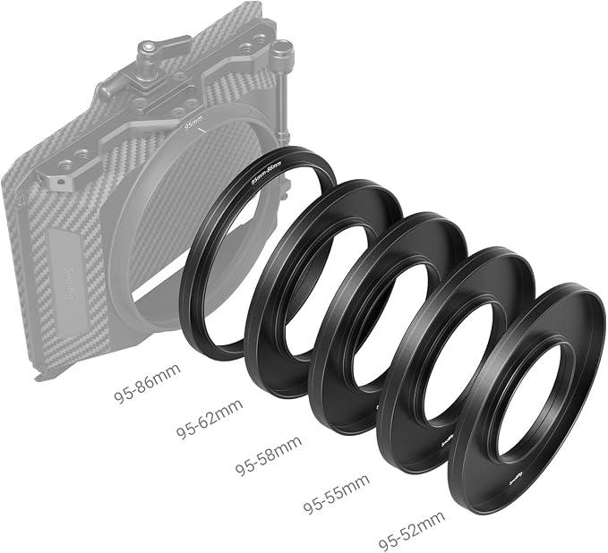 SmallRig Lens Adapter Ring Kit for Matte Box 3196, - Image 3