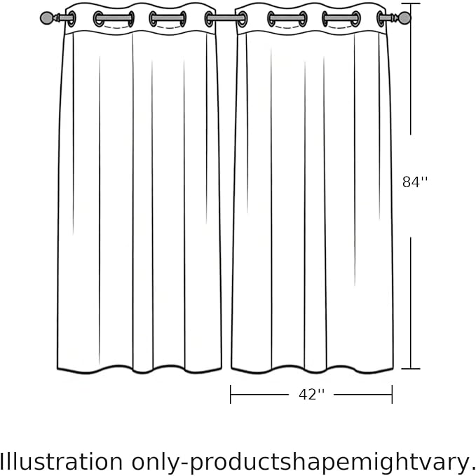 2 Panel Kitchen Cafe Curtains, Desert Sand Camel Sunlight Filtering Nature Air - Image 9