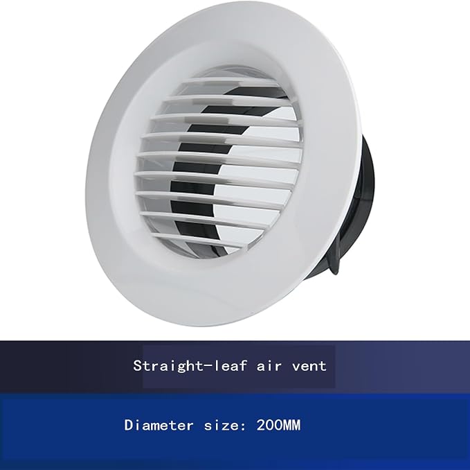 Black and White Fresh Air Outlet, Special Exhaust Air Outlet - Image 2