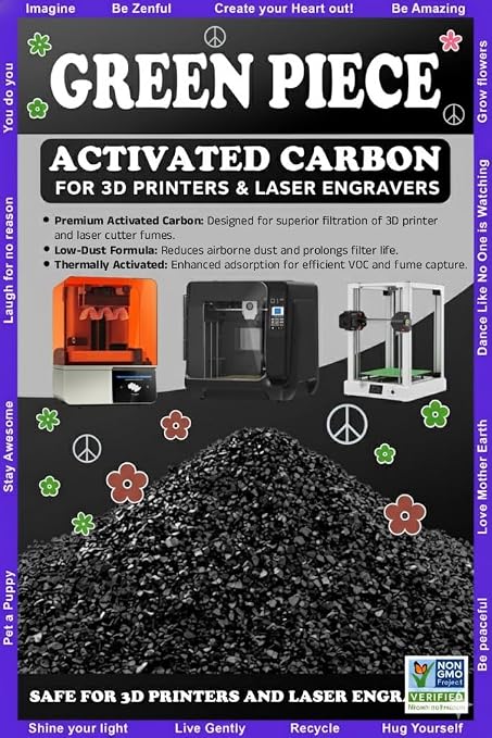 Activated Carbon for 3D Printers & Laser Engravers – Granular Activated Carbon - Image 4