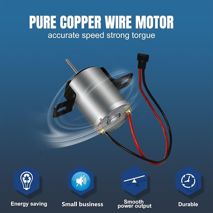 Motor Power Generation Sheet Set Heat Powered Stove Fan Motor Replacement Kit - Image 3