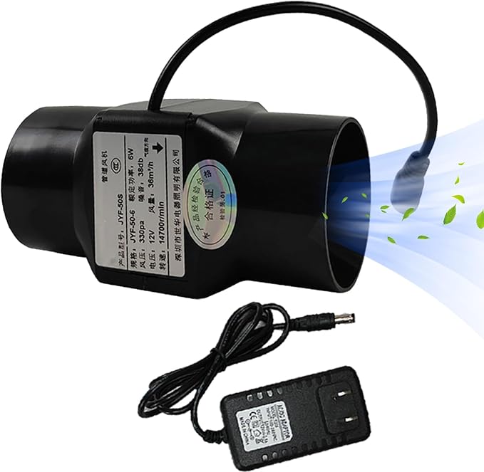 12v Inline Duct Fan 2 Inch by Unknown