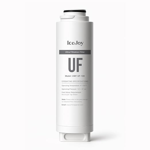 IceJoy Ultra-Filtration Under Sink Water Filter System, 0.01 Micron Precision by IceJoy