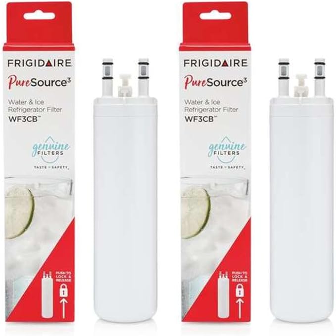 Frigidaire WF3CB Puresource3 Refrigerator Water Filter Replacement | Set of 2 by Frigidaire