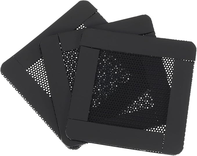 MECCANIXITY 3PCS PC Dust Filter, 60x60mm Magnetic Frame PVC Computer Case by MECCANIXITY