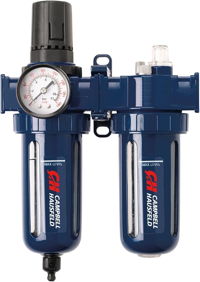 Filter Regulator and Lubricator – 3 in 1 FRL Unit by Campbell+Hausfeld