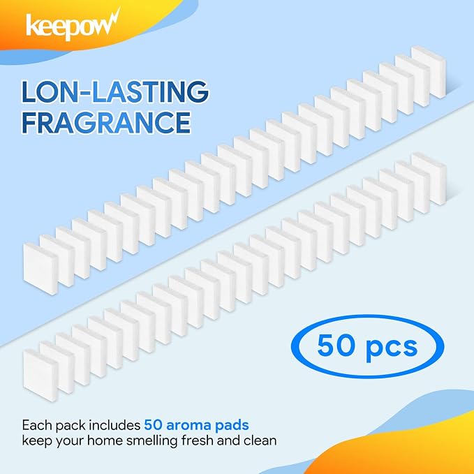 KEEPOW 50 Pack Aroma Pads Replacement Fit - Image 4