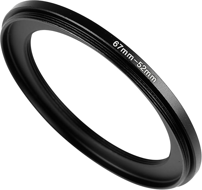 67-52mm Metal Step-Up/Down Ring Adapter Compatible by Unknown