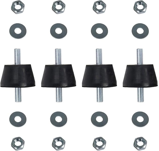 Daisypower Air Conditioner Rubber Anti-Vibration Mounts Pad, Shock Absorbing - Image 4