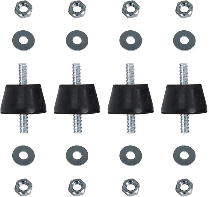 Daisypower Air Conditioner Rubber Anti-Vibration Mounts Pad, Shock Absorbing - Image 5