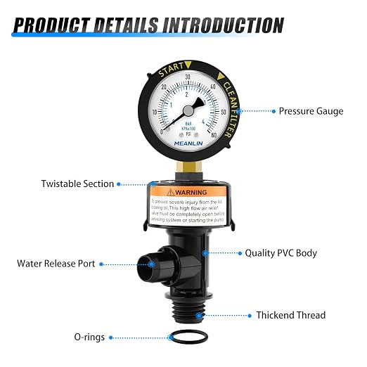 MEANLIN MEASURE 98209800 High Flow Air Relief Valve Replacement - Image 3