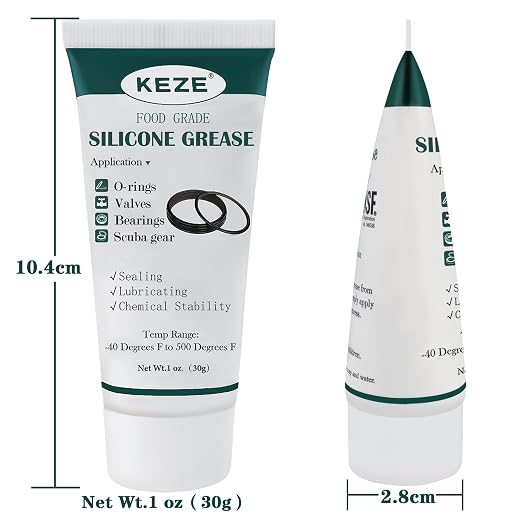 KEZE Waterproof Food Grade Silicone Lubricant Plumbers Grease - Image 3