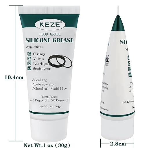 KEZE Silicone Grease Waterproof Food Grade Silicone Sealant Lubricant - Image 3