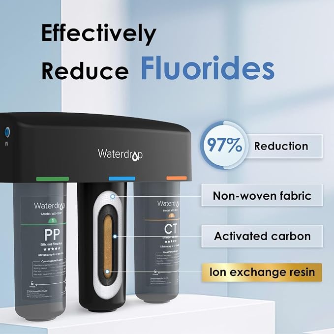 Waterdrop TSA 8 Layer Under Sink Water Filter System, Under Sink Water - Image 4