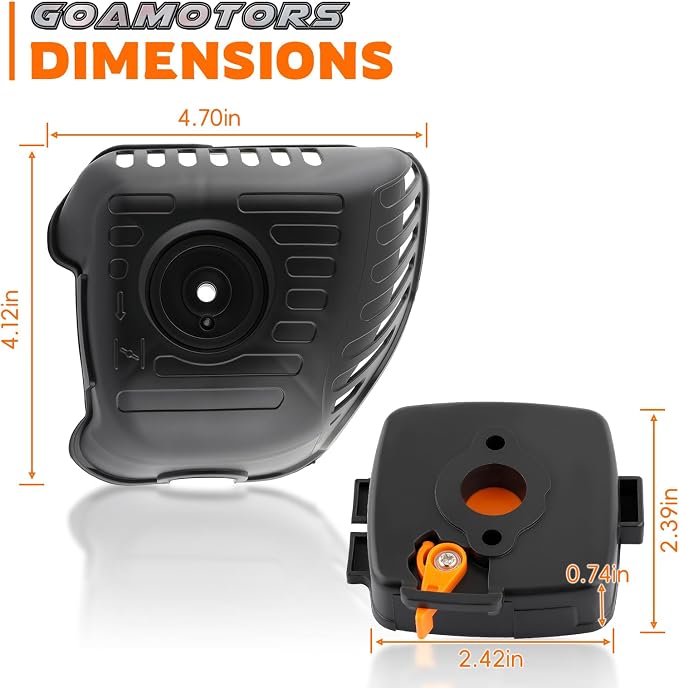 Air Filter with Cover & Air Cleaner Case Fit - Image 5