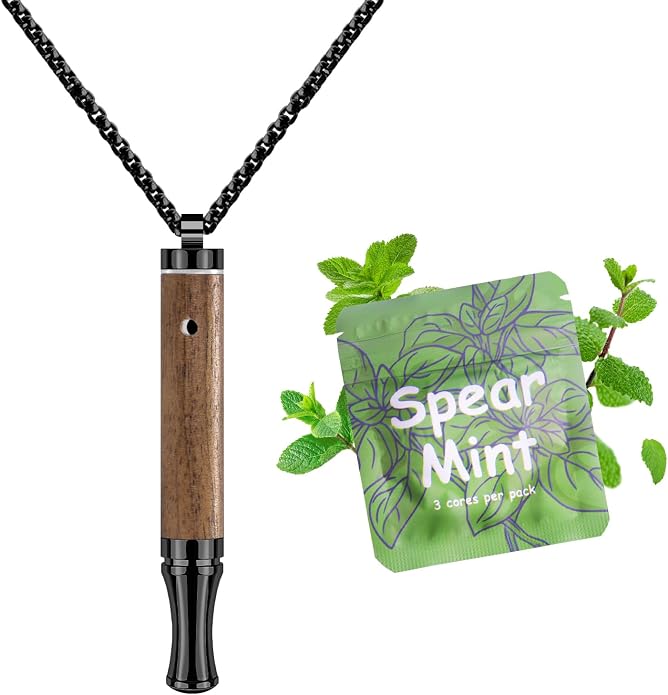 ASTOFLI Adult Quit Smoking Breathing Necklace: Adjustable Air Inhaler Stop by ASTOFLI