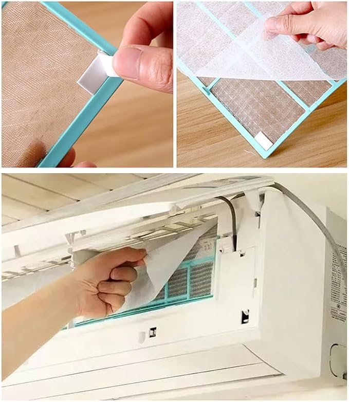 10 Pack Mini Split Air Conditioner Vent Filters Cover Anti-Dust Secondary Air - Image 5