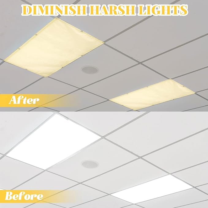 Patelai 4 x 2 Feet Fabric Fluorescent Light Cover - Image 3