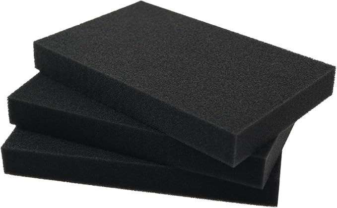6PCS Aquarium Biofiltration Sponge 6.28x4x0.78 inches Fish Tank Filtration - Image 3