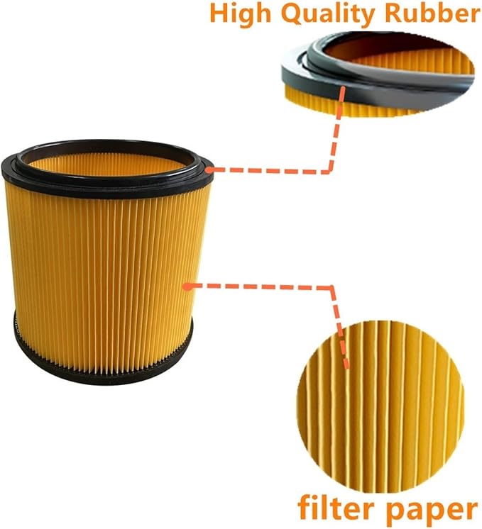 353879 STANDARD CARTRIDGE Vacuum HEPA FILTER .Compatible - Image 4