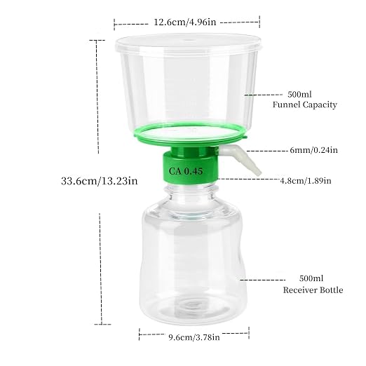 500ML Sterile Vacuum Filter Units - Image 2