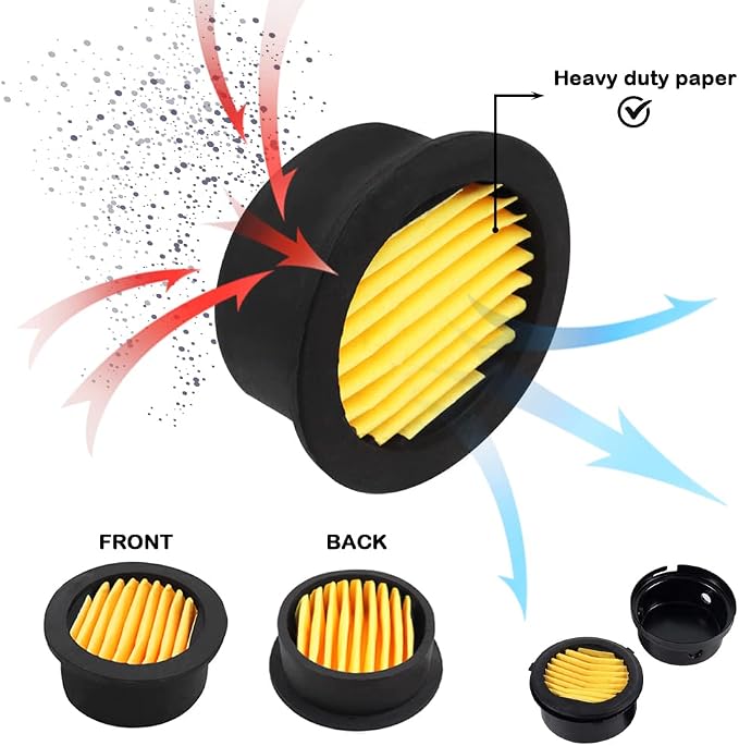 6PCS Air Compressor Replacement Filter Elements - Image 3