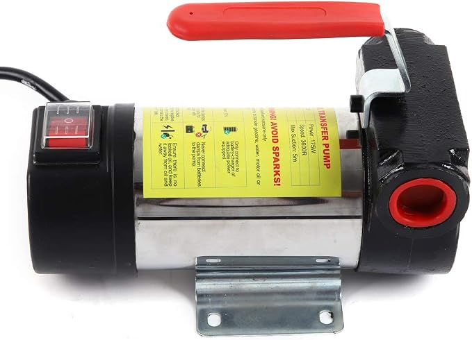 Diesel Transfer Pump Kit 45L/min, 12V DC Electric Oil Transfer Pump - Image 7