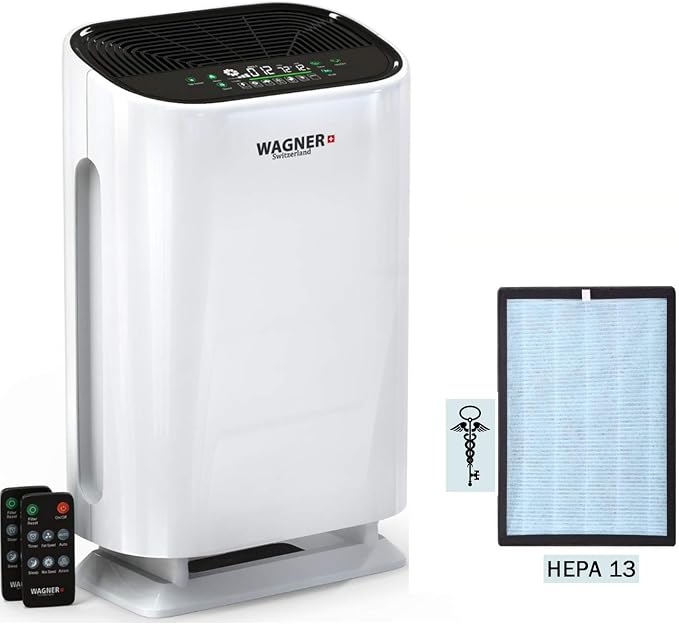 Wagner & Stern Original Medical Grade HEPA-13. Replacement 4 Layers Filter - Image 2