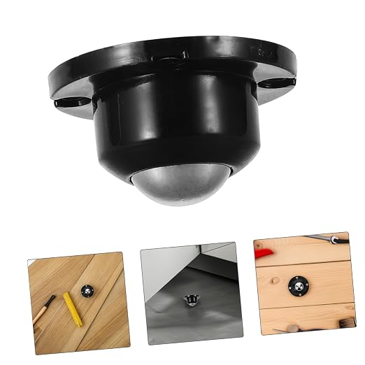 Luxshiny 10pcs Self Adhesive Appliance Casters Swivel Wheels - Image 9