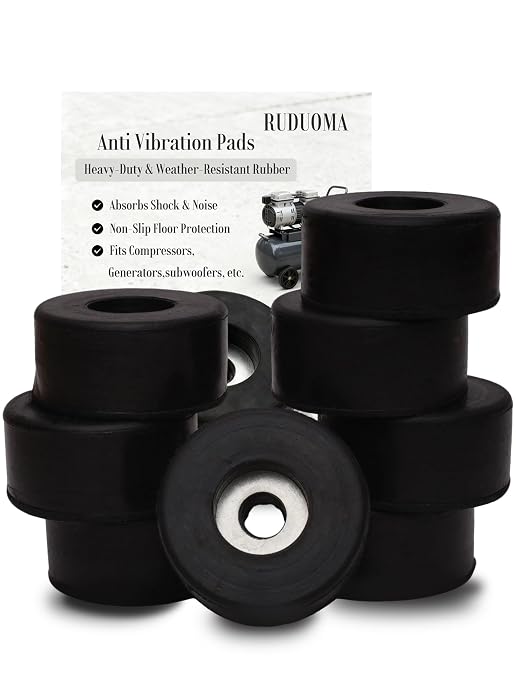 Anti Vibration Rubber Feet, Mechanical Vibration Damping Pads & Bumpers by Unknown