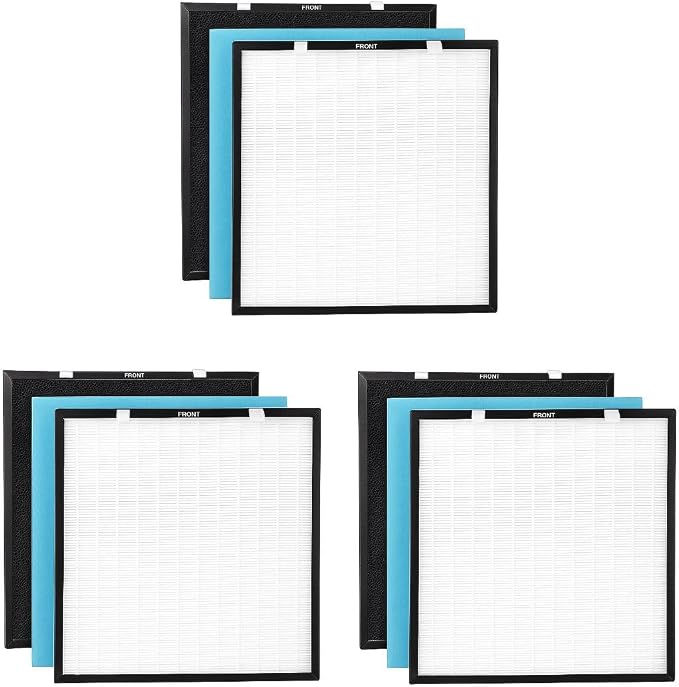 Nispira RFM80 Oran True HEPA/Activated Carbon/Preliminary Filter Set Compatible by Nispira