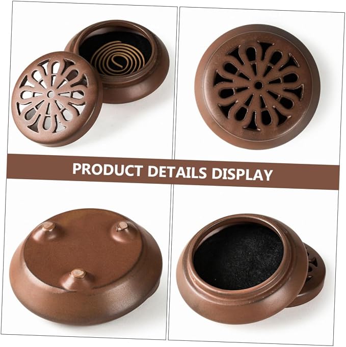 TEHAUX Ceramic Incense Burner Aromatherapy Aroma Stove - Image 9
