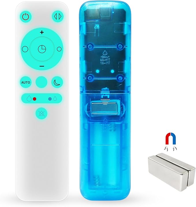 Upgrade Glowing Remote Control Replacement No Setup Compatible by LUNOAOA