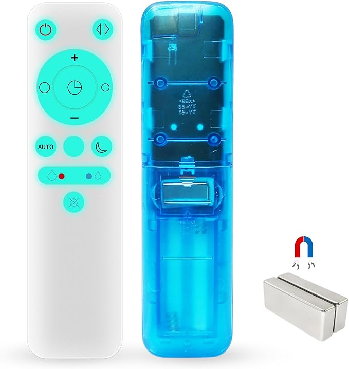Upgrade Glowing Remote Control Replacement No Setup by LUNOAOA