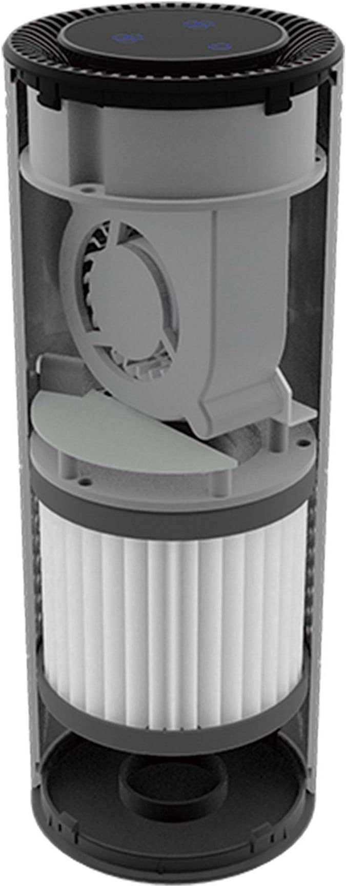 JVC KS-GA100 Car Air Purifier Portable USB Power Input HEPA Filter 3-Stage - Image 5