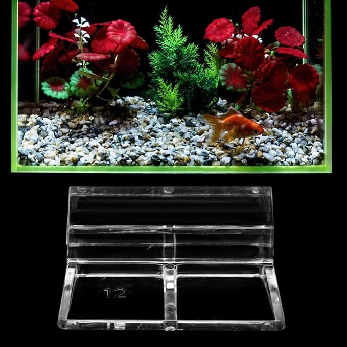 20Pcs Aquarium Glass Cover Holder Transparent Edge Mount Bracket Acrylic Clip - Image 8