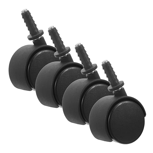 Healifty 4pcs Small Appliance Swivel Wheels Replacement by Healifty